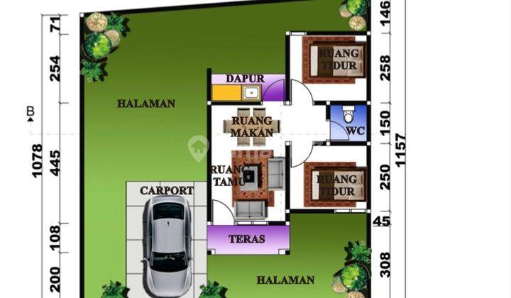 Rumah 200 Jutaan, Sertifikat Sudah Pecah Di Wonosari, Jogja 3