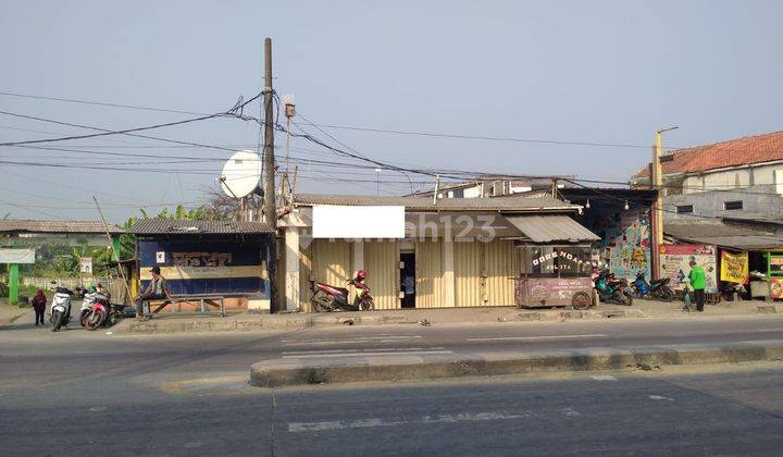 Tanah Dan Bangunan di Jl. Raya Serang, Lokasi Strategis, Harga Masih Bisa Nego  1