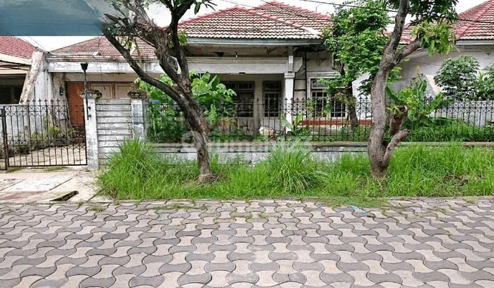 Rumah Hitung Tanah di Manyar Indah, Row Jalan 3 Mobil 1