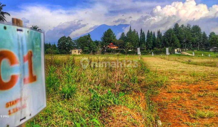 Tanah cantik view gunung dekat wisata puncak bogor 2