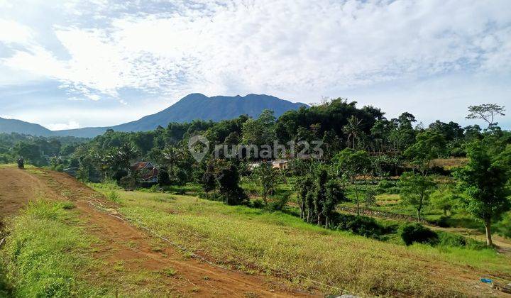 Tanah view gunung siap bangun SHM dekat wisata puncak 2