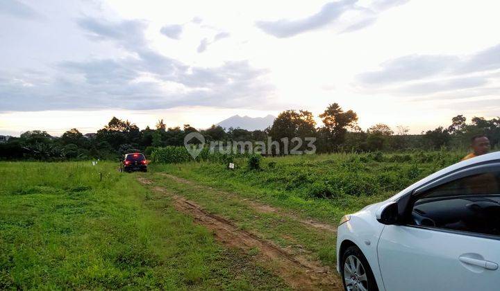 Miliki tanah dengan view gunung SHM siap bangun  1