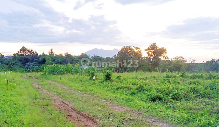 Miliki tanah dengan view gunung SHM siap bangun  2