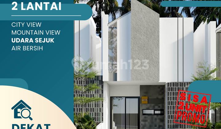 Dijual Rumah Desain Modern Konsep SOHO Smart Home 2 Lantai 3 KT 2 KM Lokasi Bandung Premium Udara Sejuk Dan Bersih di Jl. Wangunsari Desa Wangunsari Kec. Lembang Kab. Bandung Barat SHM 9