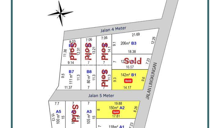 Kavling Salatiga, Area Terminal Tingkir Standar Perumahan  5