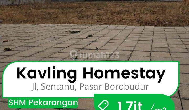 Tanah Vila Magelang, Area Puskesmas Borobudur 1jt An M2  1