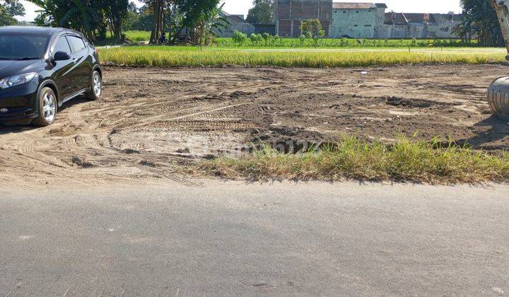 Dekat Jogja Airport Resto Tanah Dijual di Purwomartani Sleman 	 2