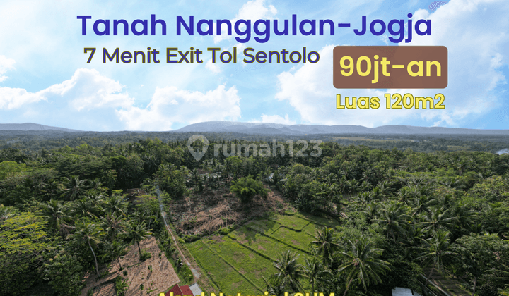 Tanah Kavling Nanggulan, Kulon Progo: Dekat Gamplong Studio 1