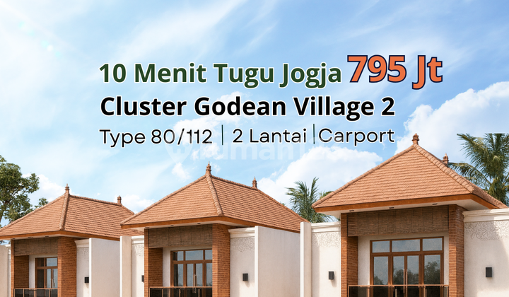 For Sale: House 12 Minutes to Jogja Monument