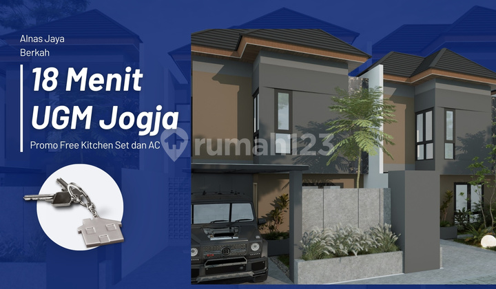 2-Storey Luxury House in Godean with SHM Pbg Launching Promo