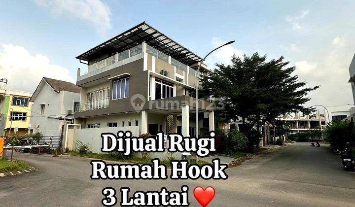 Dijual Rumah Cantik 3 Lantai Oceanic Bliss Hook Pasir Putih Batam Center