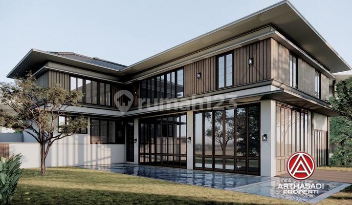 Kemang Dalam, Rumah Mewah Baru On Progress Semi Furnished