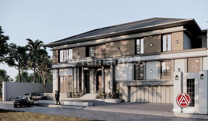 Kemang Dalam, New Luxury House Under Construction Semi Furnished 2