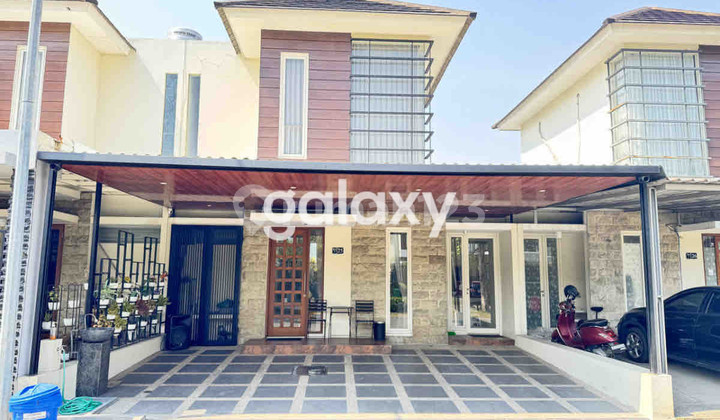 Rumah Citra Harmoni Full Furnish Lokasi Jalan Kembar   dengan View Taman Tengah