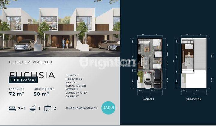 RUMAH AREA DEKET JUANDA BONUS MEZZANINE DAN BALCONY 2