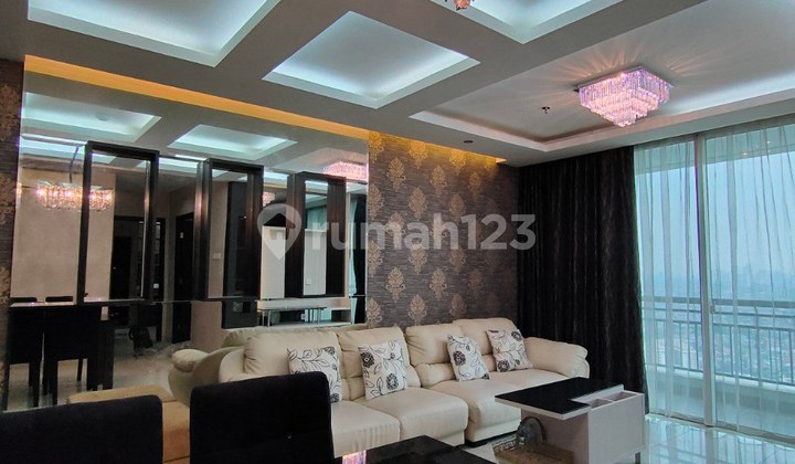 Dijual Cepat Termurah! Apartemen Central Park Residence 82,5m2 Fully Furnished