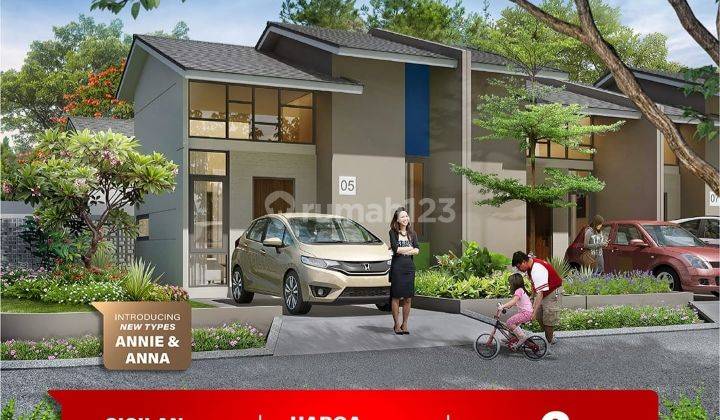 Rumah Baru Fas. lengkp dkt Tol Cibitung Cimanggis di Setu bekasi 4