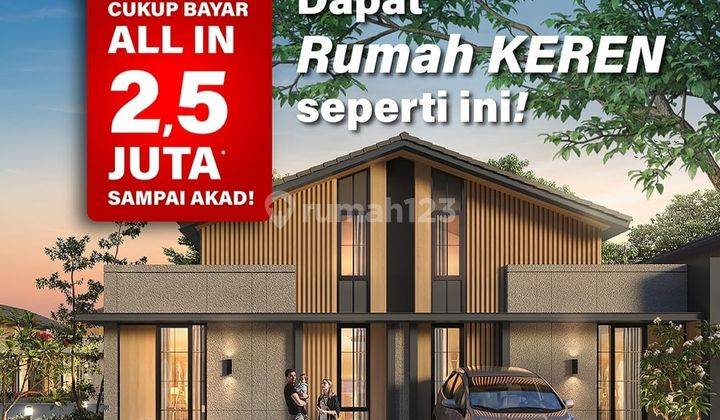 Rumah Baru Fas Lengkap dkt Tol Cibitung Cimanggis di Setu bekasi 2