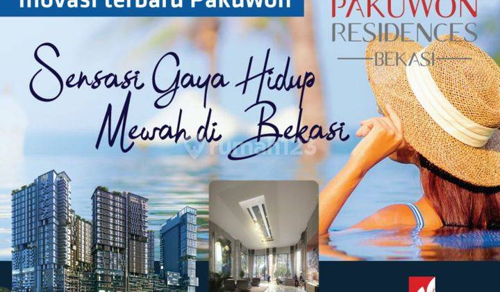 Apartemen Baru 2 Kamar Tidur dekat LRT Pakuwon Residence Bekasi 2