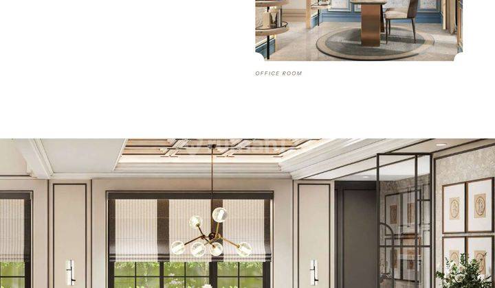 Cluster BELLEFONT THE SPRINGS Gading Serpong Rumah Mewah 3 Lantai Lebar 8 LT 128 LB 192 KT 4+1 KM 4+1   Harga mulai 4M an 2