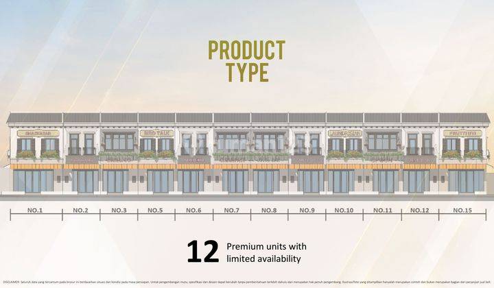 Dijual Ruko Vanya Avenue Diskon Promo 11,5% Harga 2,5M an saja 2