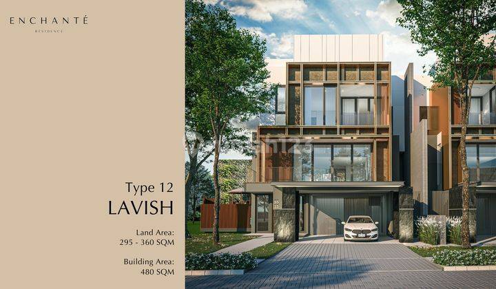 Rumah Baru Bagus Cluster Enchante Lebar 12 Luas Tanah 300 Bsd City 1