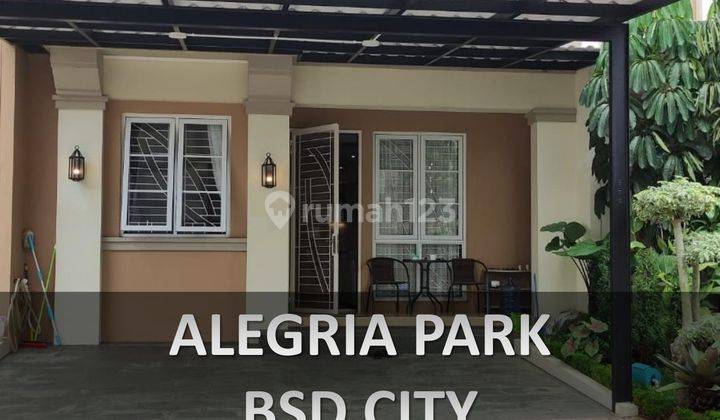 Rumah Full Furnished Siap Huni Cluster Alegria Park Bsd City 1