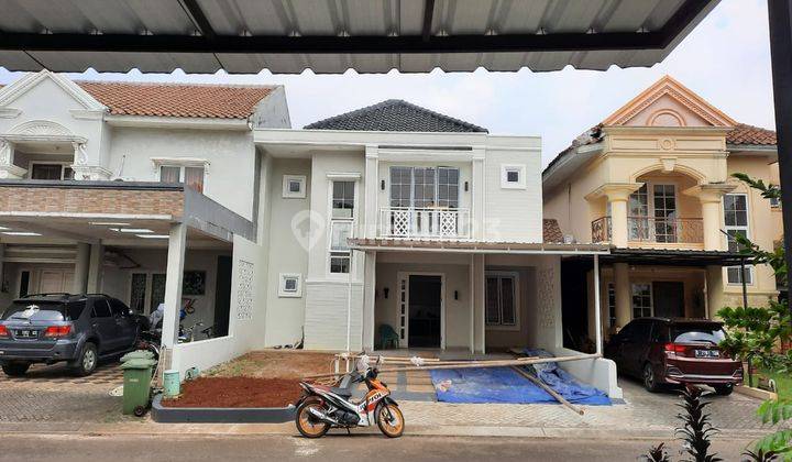 Dijual Rumah Tinggal Siap Huni Luas Rapih Bagus Cluster Golden Vienna 2 Bsd City Lokasi Strategis Rumah Cluster Dg Row Lebar 10m. Dekat Taman Nyaman, Dekat Stasiun Rawa Buntu Dan Sekolah² Ternama. Luas Tanah 9x20 180m² Luas Bangunan 280m² Kamar Tidur 3 +  1