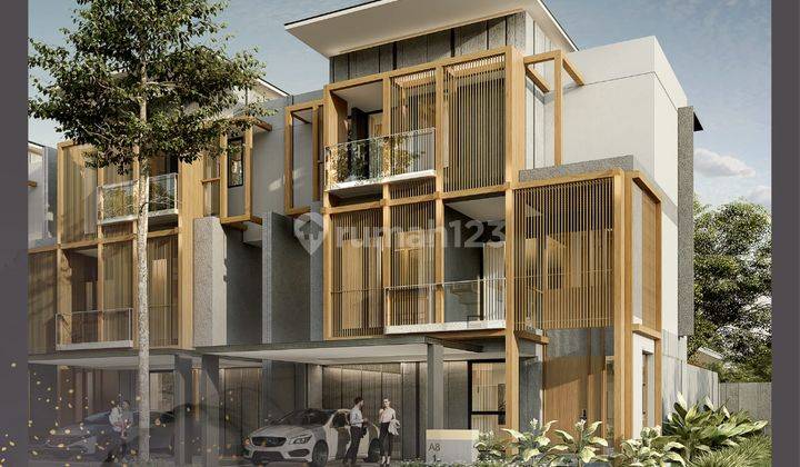 Diskon 12,5 Persen Rumah Mewah Bagus 3 Lantai Lebar 10 Aerra Kawasan Eonna Bsd City 1