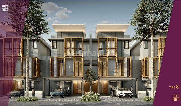 Diskon 12,5 Persen Rumah 3 Lantai Lebar 8 Korean Style Aerra Kawasan Eonna Lokasi Bagus Bsd City 2