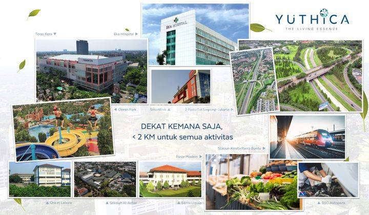 Yuthica Rumah Minimalis 4 Kamar Tidur Bsd City 2