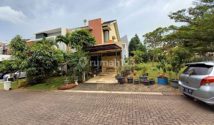 Dijual Rumah 2 Lantai Cluster Allevare Kawasan Foresta Bsd City Siap Huni Dekat Taman Cluster. Semi Furnished Lt 180 lb 200 Kt 3+1 Km 3+1 Hadap Utara Harga 3.5m  1