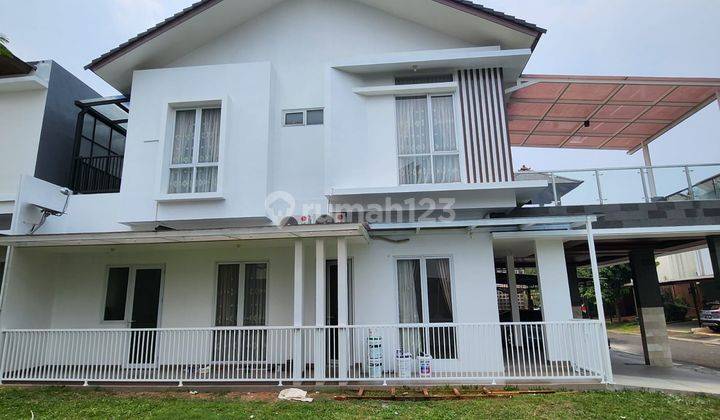 Dijual Rumah Bagus, Siap Huni Cluster Eastern Cosmo Kawasan The Icon Bsd City Lt 168, Lb 220, 2 Lt, Kt 4+1, Km 3 +1, Balkon Dan Gazebo Hadap Selatan, Ppjb Siap Ajb, Harga 4 M Nego Sampai Jadi Note Rumah Bangunan Mandiri, Siap Huni, Free 6 Unit Ac, Free Le 2