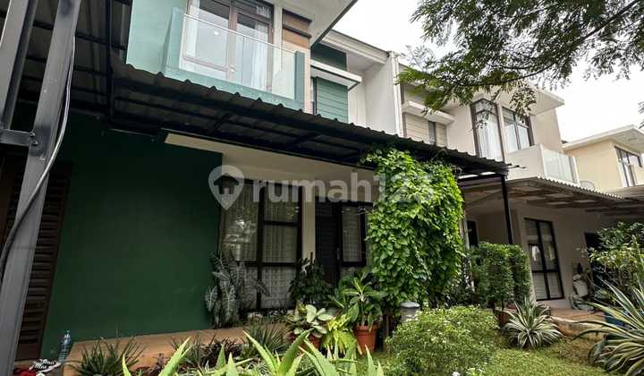 Dijual Rumah 2 Lantai Cluster Allevare  Foresta BSD City Depan Sport Club Sportivo  LT 220 m² 10x22 LB 197 m² Kamar Tidur 3+1 Kamar Mandi 3+1 Listrik 4400 watt Hadap Selatan PPJB Kondisi Semi Furnish Harga 5M Nego