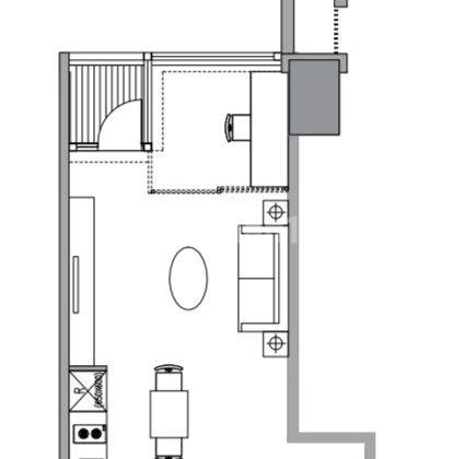 Apartemen orange county, tower glendale, full furnished, bagus 2