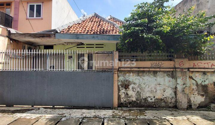 Rumah Lama Di Kampung Bali, Tanah Abang, Jakarta Pusat, Lokasi Strategis Dekat Pusat Perbelanjaan Tanah Abang, Cocok Untuk Tinggal Bangun Kos2an