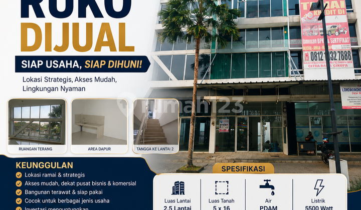 For Sale: 2.5-Story Shop House Ready for Business and Investment For Sale: 2.5-Story Shop House Ready for Business and Investment