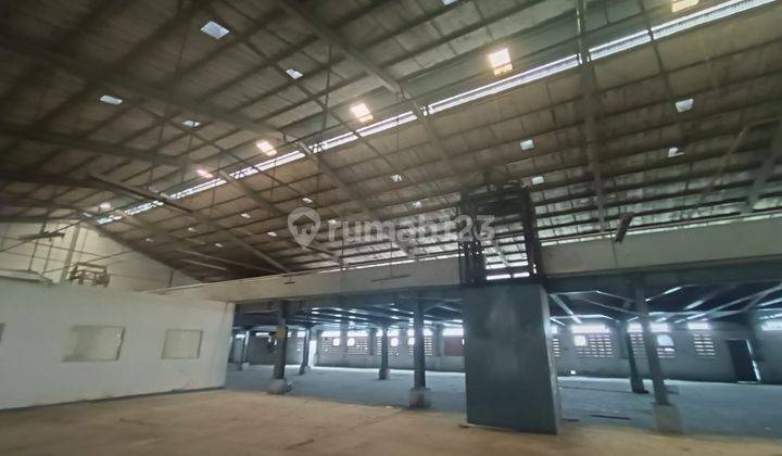 DISEWAKAN Gudang siap pakai di Cibitung akses inspeksi Kalimalang Bekasi,Nego 6