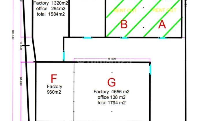 Disewakan Gudang Pantai Indah Dadap 2, Jl Raya Perancis, Tangerang 2