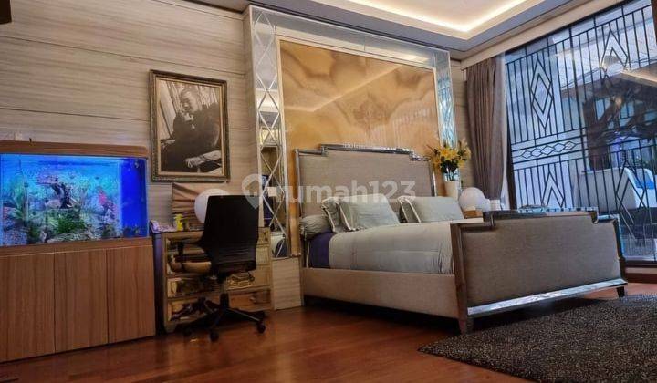 Lxmmt 0035 Dijual Rumah Mewah Full Furnished Dengan Marmer Italia Area Kebayoran Baru Jakarta 1