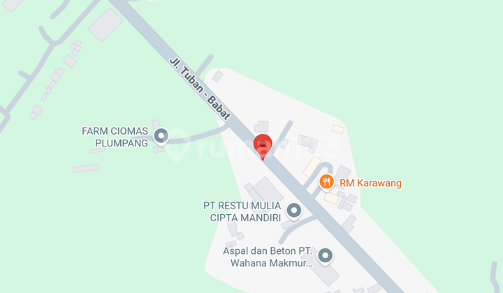 Ldp 0093 Dijual Murah Tanah Strategis 0 Jalan Raya Tuban Jawa Timur, Cocok untuk Dibangun Pabrik Ldp 0093 Dijual Murah Tanah Strategis 0 Jalan Raya Tuban Jawa Timur, Cocok untuk Dibangun Pabrik