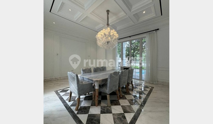 LXMMT 0119 MEWAH!! Dijual Rumah Mewah Dengan Kolam Renang Dan Marmer Italia Menteng