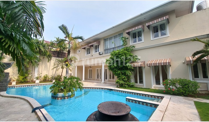 Lxmmt 0052 Dijual Rumah Mewah Ada Kolam Renang Di Area Elit Pondok Indah Jakarta Selatan