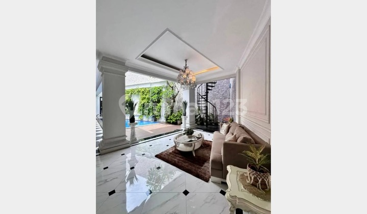 LXMMT 0148 Dijual Rumah Mewah Furnished Ada Swimming Pool Pondok Indah Jakarta Selatan