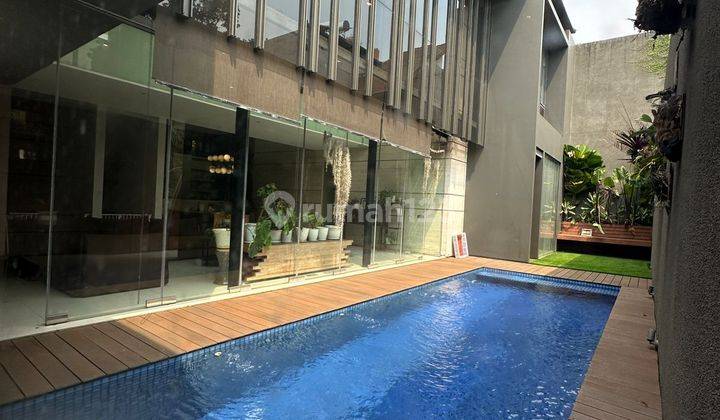 Lxmmt 0055 Dijual Rumah Mewah Modern Area Panglima Polim Kebayoran Baru Jakarta Selatan 1