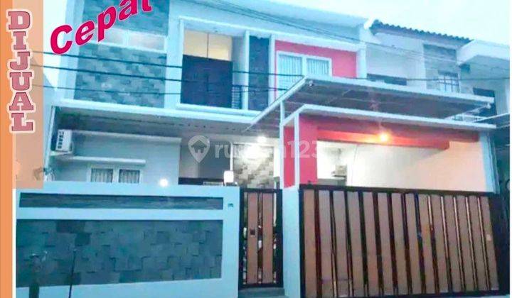 Di Jual Rumah Bagus 2 Lt Semi Furnish  Di Taman Semanan Indah 1