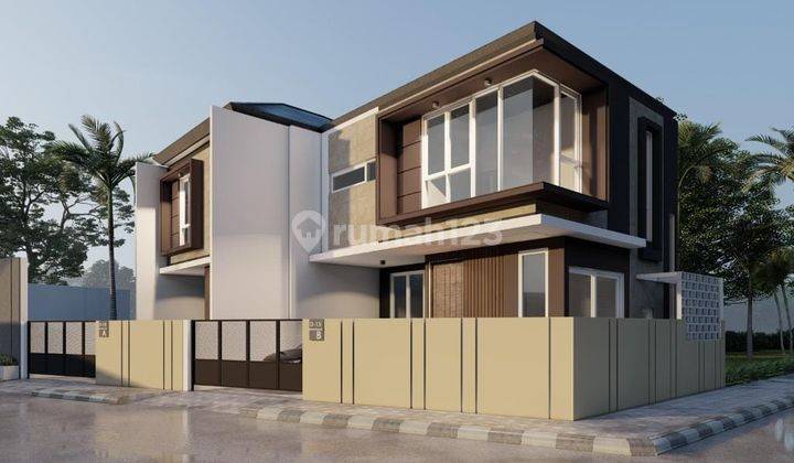 Dijual rumah 2 lt, di Puspitek Asri, bsd posisi hook 1