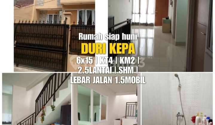 Di Jual Rumah 2,5 Lantai di Duri Kepa Kebon Jeruk 1