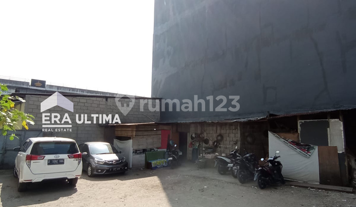 Tanah Soekarno Hatta Strategis Cocok Untuk Lapangan Padel, Gudang