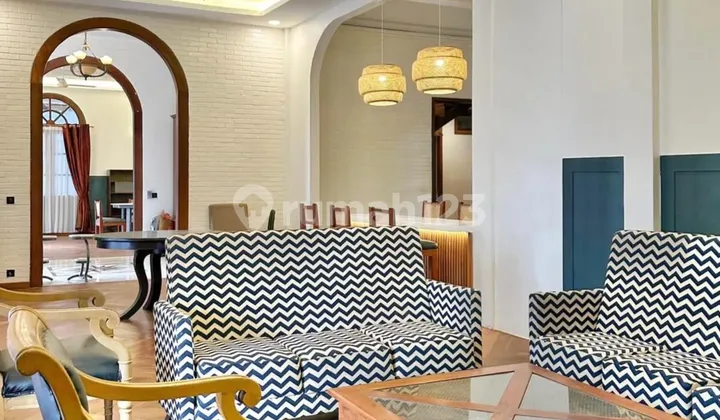 PRICE DROP!!! CILANDAK MEDITERRANIAN HOUSE, FULLY FURNISHED, SWIMMING POOL, BENTUK TANAH NGANTONG 2